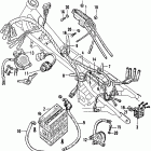 CB160 Cb / cl160 wire harness @ battery