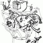 CB450 Wire harness @ battery