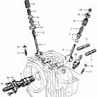 CT90 Распредвал и клапана