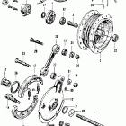 CA160 Ca160 front wheel