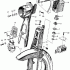 CM91 Front fork @ front fender