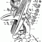 CA160 Ca160 front fork @ front fender