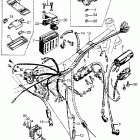 CL77 Wire harness @ battery