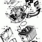 CM91 Цилиндр и головка цилиндра