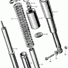 CT90 Задний амортизатор