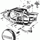 CA160 Clutch adjuster @ left crankcase cover