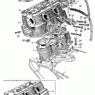 CA160 Цилиндр и головка цилиндра
