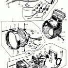 CB450 Headlight @ speedometer  @ tachometer