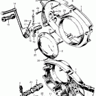 CL77 Kick starter @ right crankcase cover