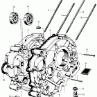 CM91 Crankcase @ cylinder stud