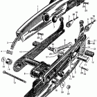 CA160 Ca160 swingarm @ chain case