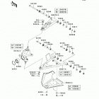 Brute Force 750 4x4i NRA Outdoors (KVF750-E9FA) Передняя подвеска