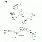 KFX450R (KSF450-B8FA) Механизм переключения передач
