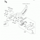 Brute Force 650 4x4i (KVF650-H7F) Фонарь