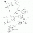 Brute Force 650 4x4 (KVF650-D9F) Система зажигания