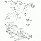 Brute Force 650 4x4 (KVF650-D9F) Рама