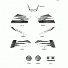 KFX90 (KSF90-AAF) Decals(green)(aaf)