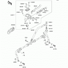 Brute Force 750 4x4i NRA Outdoors (KVF750-E9FA) Главный тормозной цилиндр,передний