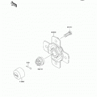 Brute Force 750 4x4i NRA Outdoors (KVF750-E9FA) Задняя ступица колеса