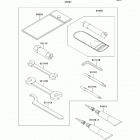 Brute Force 750 4x4i NRA Outdoors (KVF750-E9FA) Owner's tools