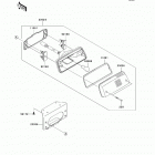 Brute Force 650 4x4 (KVF650-D9F) Фонарь
