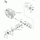 Brute Force 650 4x4 (KVF650-D9F) Передняя коническая зубчатая передача