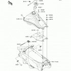 KFX450R (KSF450-B8FA) Топливный бак
