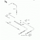 Brute Force 750 4x4i NRA Outdoors (KVF750-E9FA) Тросы управления