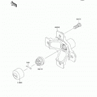 Brute Force 650 4x4 (KVF650-D9F) Задняя ступица колеса