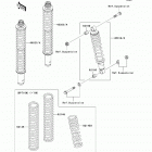 Prairie 360 4X4 (KVF360-A7F) Амортизатор