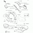 Brute Force 750 4x4i NRA Outdoors (KVF750-E9FA) Наклейки предупреждения