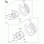Brute Force 650 4x4 (KVF650-D9F) Колеса,покрышки