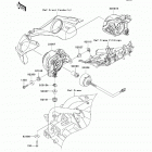 KFX450R (KSF450-B8FA) Фара
