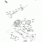Brute Force 650 4x4 (KVF650-D9F) Карбюратор в разборе
