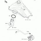 KFX450R (KSF450-B8FA) Насос топливный