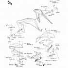 KFX450R (KSF450-BAF) Reflectors(baf)(cn)