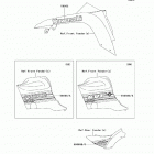 Prairie 360 4X4 (KVF360-AAF) Decals(red)(blue)(aaf)