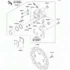 Prairie 360 4X4 (KVF360-A7F) Передний тормоз