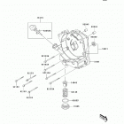KFX90 (KSF90-AAF) Крышки двигателя