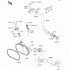 Prairie 360 4X4 (KVF360-A7F) Крышка вариатора