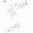 KFX450R (KSF450-B8FA) Переднее колесо