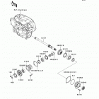 Prairie 360 4X4 (KVF360-A7F) Передняя коническая зубчатая передача