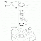 Brute Force 750 4x4i NRA Outdoors (KVF750-E9FA) Насос топливный