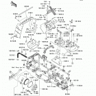 Brute Force 750 4x4i NRA Outdoors (KVF750-E9FA) Рама ,крепежные детали