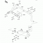 Prairie 360 4X4 (KVF360-A7F) Глушитель