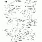 Prairie 360 4X4 (KVF360-A7F) Рама ,крепежные детали