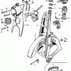 S65 Front fork @ front fender