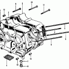 S65 Crankcase @ cylinder stud