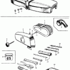 S65 Seat @ air cleaner @ tool