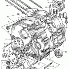 CT200 Crankcase @ oil pump
